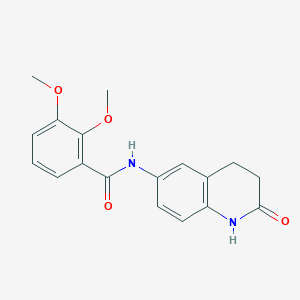 2,3-dimethoxy-N-(2-oxo-1,2,3,4-tetrahydroquinolin-6-yl)benzamide