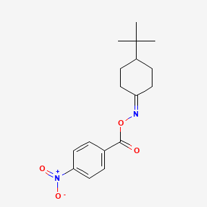 [(4-Tert-butylcyclohexylidene)amino] 4-nitrobenzoate