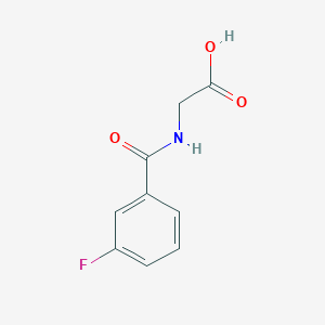 (3-Fluoro-benzoylamino)-acetic acid