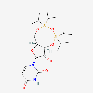 1-((6Ar,8r,9ar)-2,2,4,4-tetraisopropyl-9-oxotetrahydro-6h-furo[3,2-f][1,3,5,2,4]trioxadisilocin-8-yl)pyrimidine-2,4(1h,3h)-dione