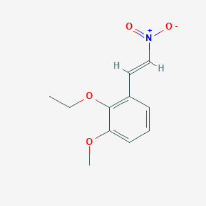 2-ethoxy-1-methoxy-3-[(E)-2-nitroethenyl]benzene