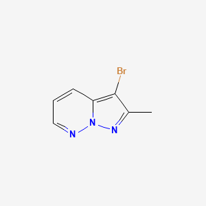 3-Bromo-2-methylpyrazolo[1,5-b]pyridazine