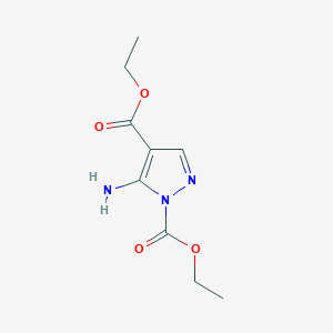 Diethyl 5-amino-1H-pyrazole-1,4-dicarboxylate