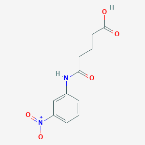 molecular formula C11H12N2O5 B2675805 4-[(3-nitrophenyl)carbamoyl]butanoic Acid CAS No. 25901-27-3