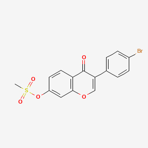 molecular formula C16H11BrO5S B2675907 KIN101 CAS No. 610753-87-2
