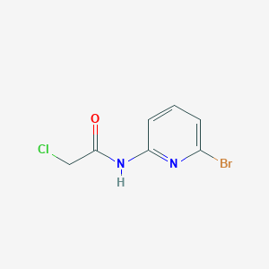 molecular formula C7H6BrClN2O B2675933 N-(6-Bromopyridin-2-YL)-2-chloroacetamide CAS No. 629616-88-2