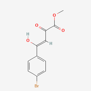 methyl (2Z)-4-(4-bromophenyl)-2-hydroxy-4-oxobut-2-enoate