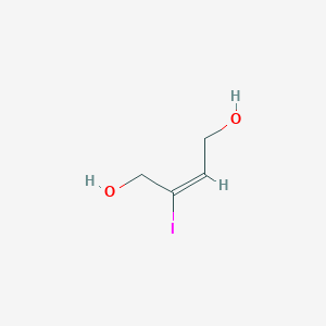 molecular formula C4H7IO2 B2676025 (E)-2-Iodobut-2-ene-1,4-diol CAS No. 741291-23-6