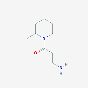 3-Amino-1-(2-methylpiperidin-1-yl)propan-1-one