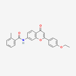 N-[2-(4-ethoxyphenyl)-4-oxo-4H-chromen-7-yl]-2-methylbenzamide