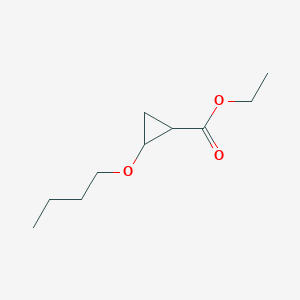 Ethyl 2-butoxycyclopropanecarboxylate
