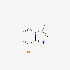 molecular formula C8H7BrN2 B2676379 8-Bromo-3-methylimidazo[1,2-A]pyridine CAS No. 1288990-82-8