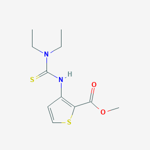 Methyl 3-(3,3-diethylthioureido)thiophene-2-carboxylate