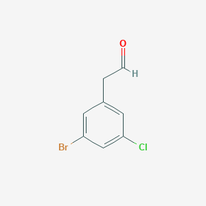 2-(3-Bromo-5-chlorophenyl)acetaldehyde