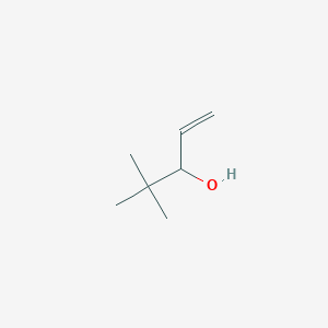 molecular formula C7H14O B2676460 4,4-Dimethylpent-1-en-3-ol CAS No. 24580-44-7