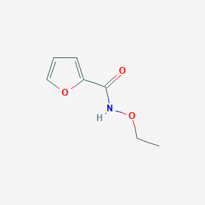 molecular formula C7H9NO3 B026765 N-ethoxyfuran-2-carboxamide CAS No. 103185-36-0