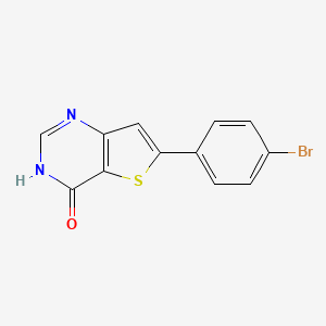 6-(4-Bromo-phenyl)-3H-thieno[3,2-d]pyrimidin-4-one