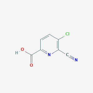 5-Chloro-6-cyanopicolinic acid
