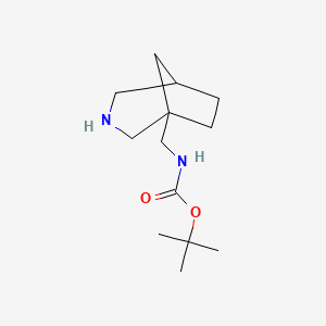 Tert-butyl N-(3-azabicyclo[3.2.1]octan-1-ylmethyl)carbamate