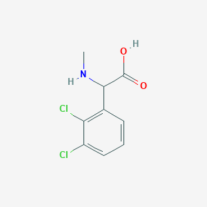 2-(2,3-Dichlorophenyl)-2-(methylamino)acetic acid