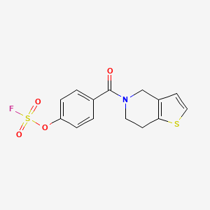 5-(4-Fluorosulfonyloxybenzoyl)-6,7-dihydro-4H-thieno[3,2-c]pyridine