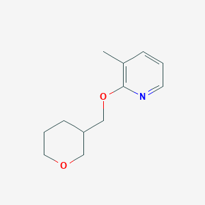 3-Methyl-2-[(oxan-3-yl)methoxy]pyridine