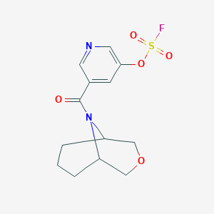 9-(5-Fluorosulfonyloxypyridine-3-carbonyl)-3-oxa-9-azabicyclo[3.3.1]nonane