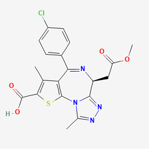 molecular formula C20H17ClN4O4S B2677009 PROTAC BET-binding moiety 2 CAS No. 916493-82-8