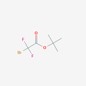 molecular formula C6H9BrF2O2 B2677162 tert-butyl2-bromo-2,2-difluoroacetate CAS No. 263723-24-6
