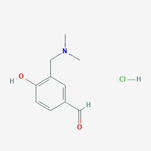 3-[(Dimethylamino)methyl]-4-hydroxybenzaldehyde hydrochloride