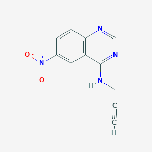 6-nitro-N-(prop-2-yn-1-yl)quinazolin-4-amine