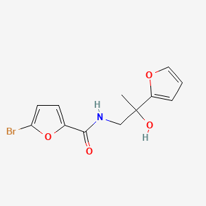 5-bromo-N-(2-(furan-2-yl)-2-hydroxypropyl)furan-2-carboxamide