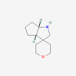 (3AS,6aS)-decahydro-2H-spiro[cyclopenta[b]pyrrole-3,4'-pyran]