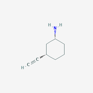 (1R,3S)-3-Ethynylcyclohexan-1-amine