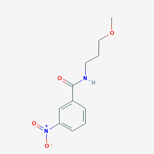 molecular formula C11H14N2O4 B2677580 N-(3-methoxypropyl)-3-nitrobenzamide CAS No. 349091-55-0