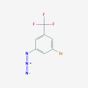 1-Azido-3-bromo-5-(trifluoromethyl)benzene