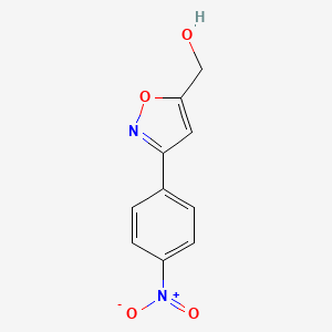 [3-(4-Nitro-phenyl)-isoxazol-5-YL]-methanol