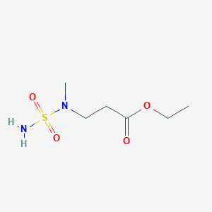 Ethyl 3-[methyl(sulfamoyl)amino]propanoate
