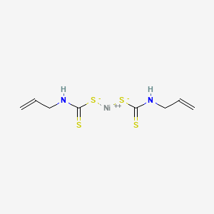 molecular formula C8H12N2NiS4 B2677825 Bis({[(prop-2-en-1-yl)carbamothioyl]sulfanyl})nickel CAS No. 121632-24-4