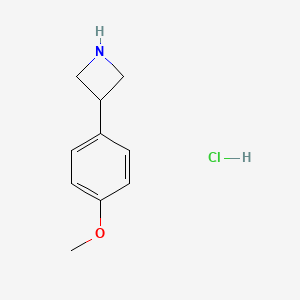 3-(4-Methoxyphenyl)azetidine hydrochloride