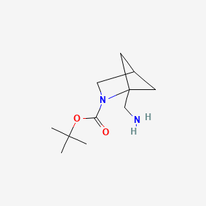 B2678075 Tert-butyl 1-(aminomethyl)-2-azabicyclo[2.1.1]hexane-2-carboxylate CAS No. 1250997-62-6