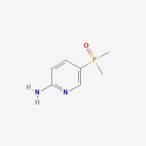 molecular formula C7H11N2OP B2678077 (6-Aminopyridin-3-yl)dimethylphosphine oxide CAS No. 2328069-09-4