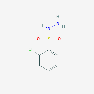 molecular formula C6H7ClN2O2S B2678450 2-Chlorobenzenesulfonohydrazide CAS No. 5906-98-9