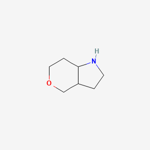 molecular formula C7H13NO B2678458 Octahydropyrano[4,3-b]pyrrole CAS No. 1517624-23-5