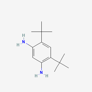molecular formula C14H24N2 B2678628 4,6-Di-tert-butylbenzene-1,3-diamine CAS No. 13733-14-7