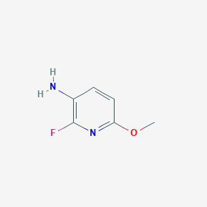 molecular formula C6H7FN2O B2678705 2-Fluoro-6-methoxypyridin-3-amine CAS No. 1227602-55-2