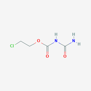 molecular formula C4H7ClN2O3 B2678719 2-chloroethyl N-carbamoylcarbamate CAS No. 88795-43-1