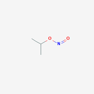 molecular formula C3H7NO2 B026788 Isopropyl nitrite CAS No. 541-42-4