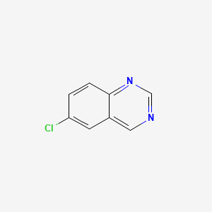 molecular formula C8H5ClN2 B2678951 6-Chloroquinazoline CAS No. 700-78-7