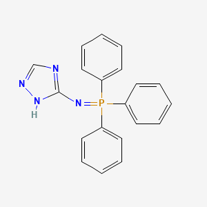 molecular formula C20H17N4P B2678998 N-(triphenylphosphoranylidene)-1H-1,2,4-triazol-3-amine CAS No. 69982-04-3